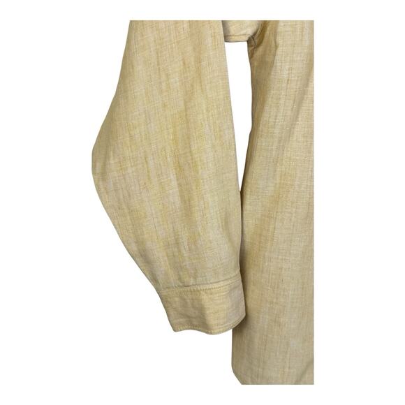 Tommy Bahama Button Up 100% Linen Shirt Mens Large Casual Island Soft - Picture 8 of 14